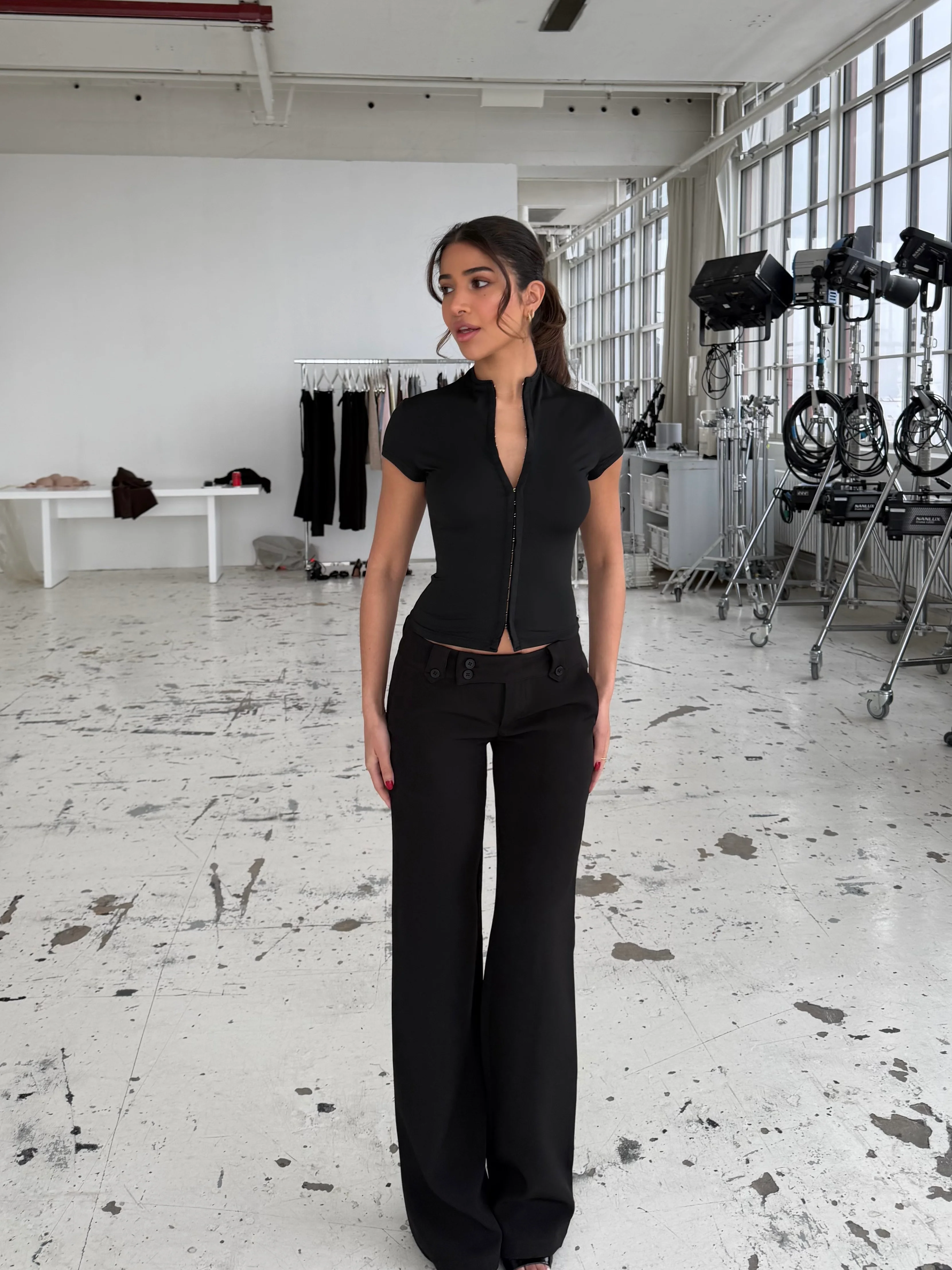 Ava top - Schwarz - Image 13