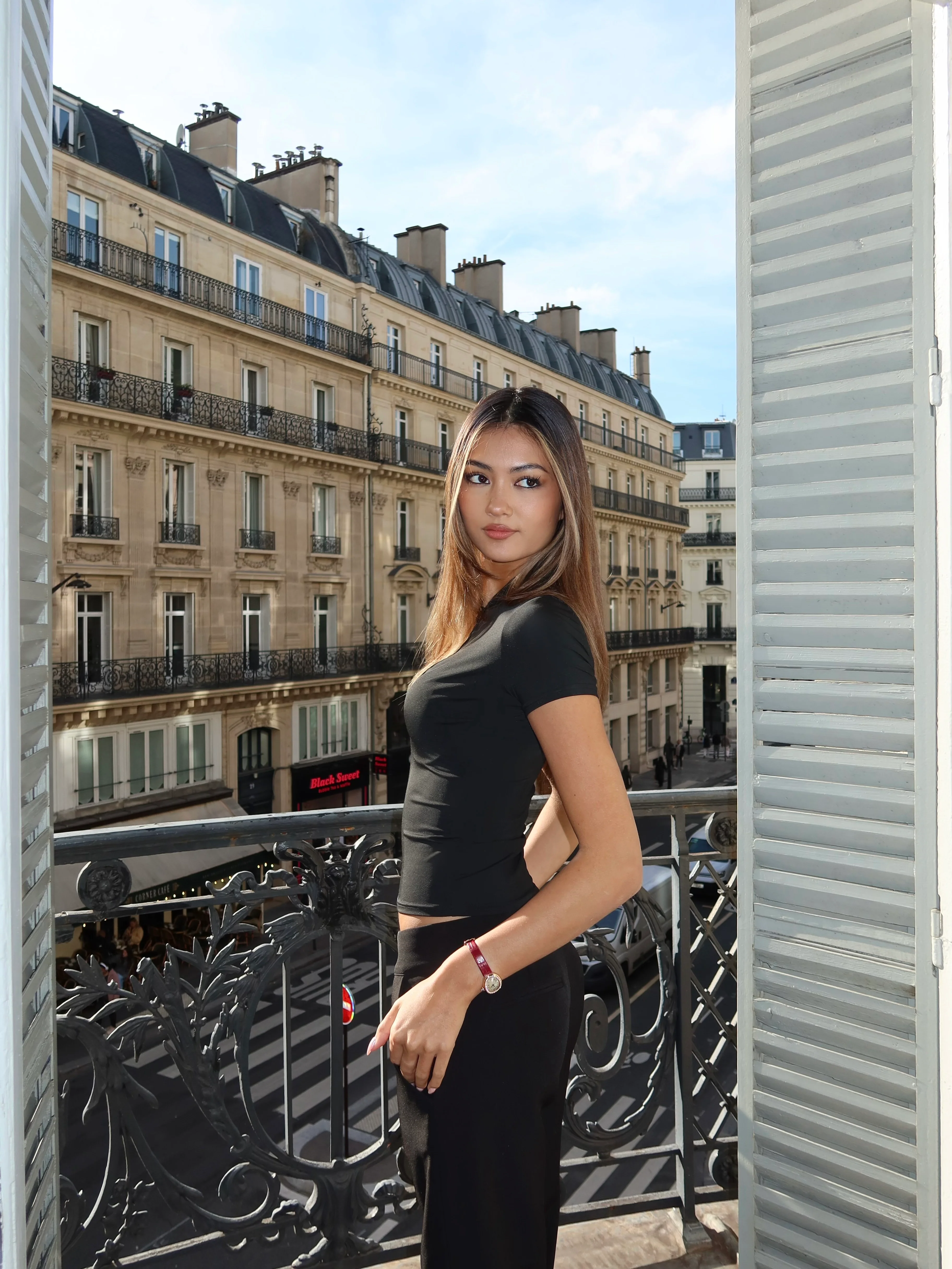 Baia basic top - Schwarz - Image 7