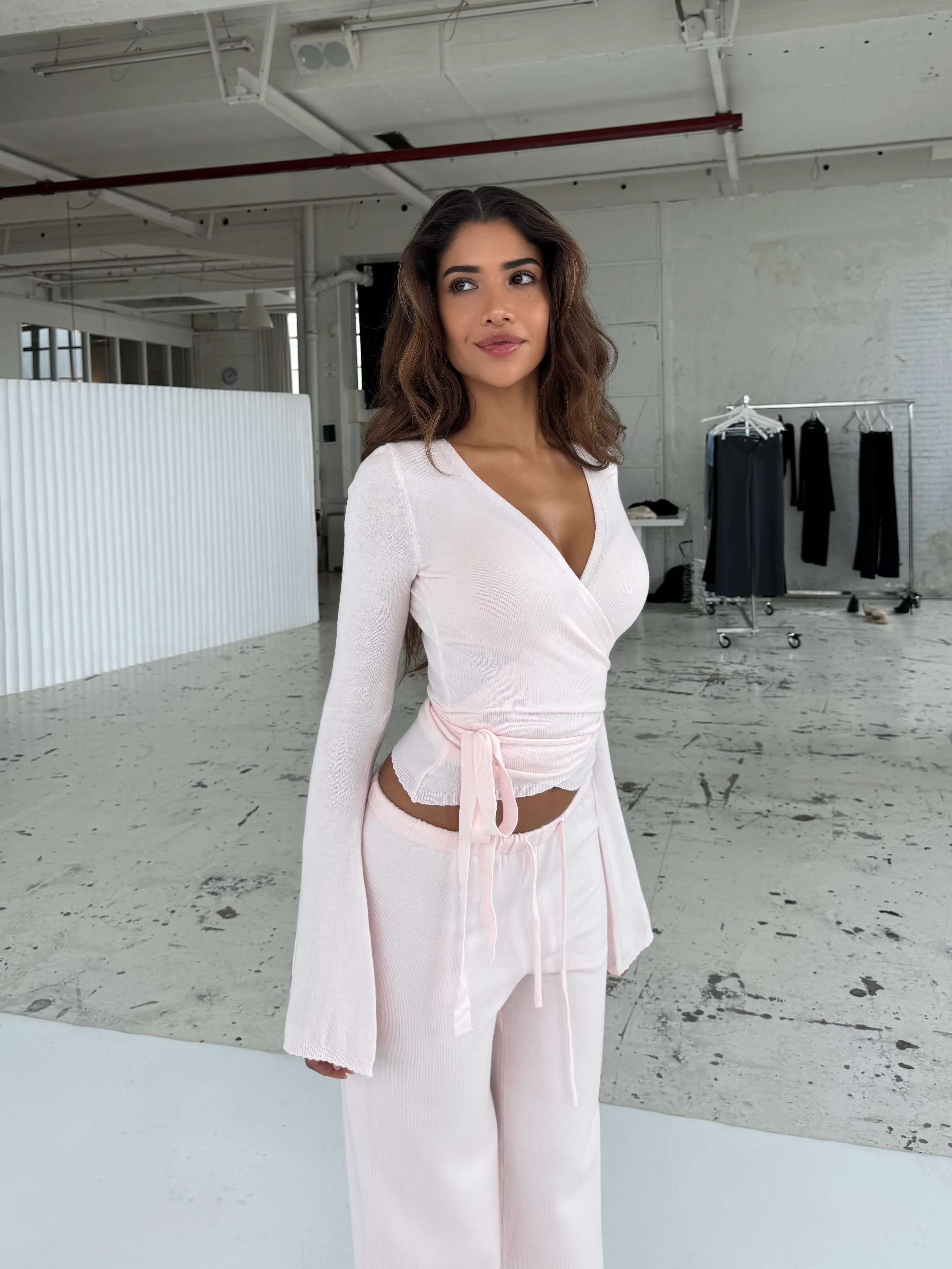 Ballerina knit top - Pink