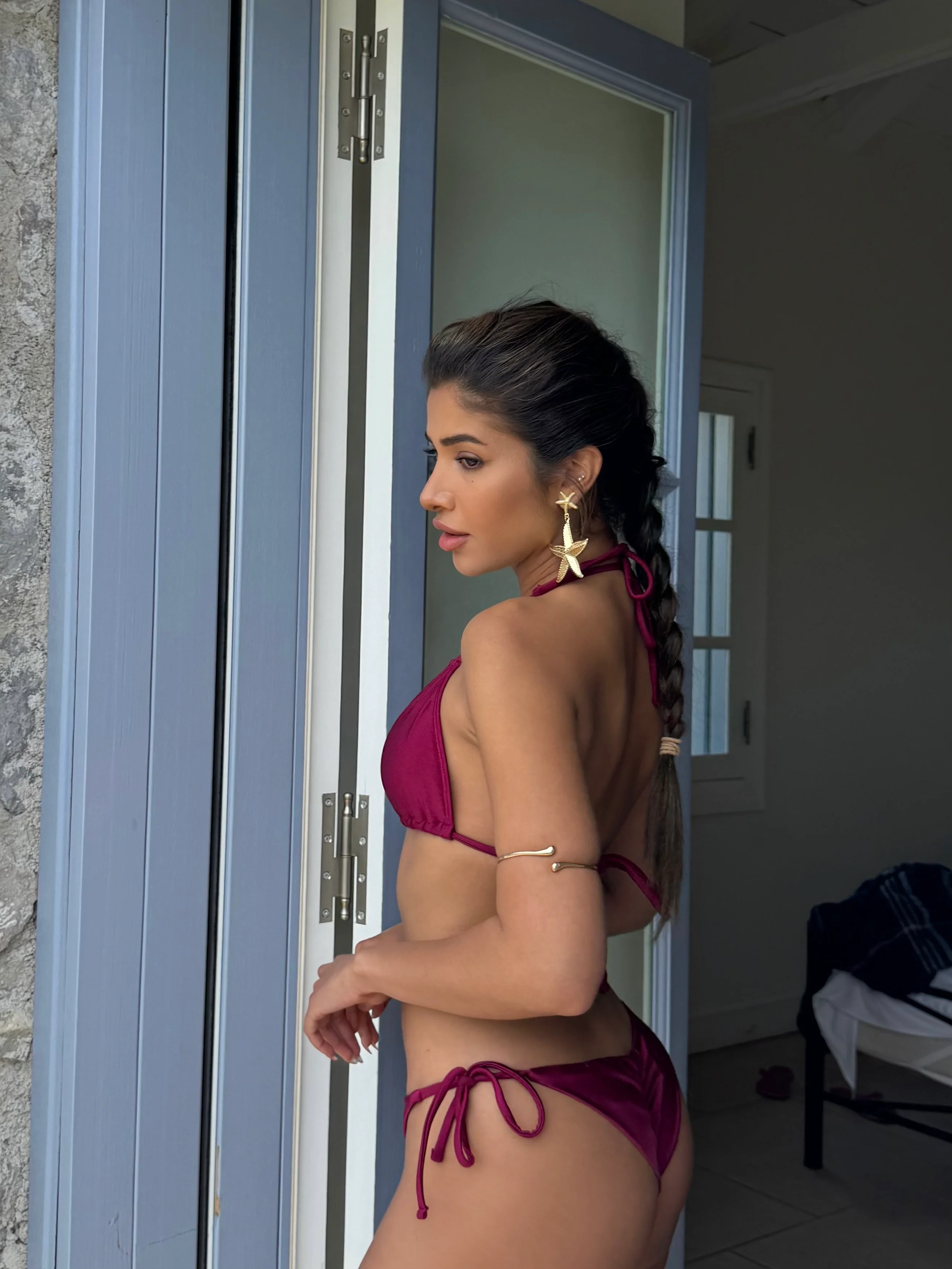 Bikini -Top - Bordeaux - Image 2