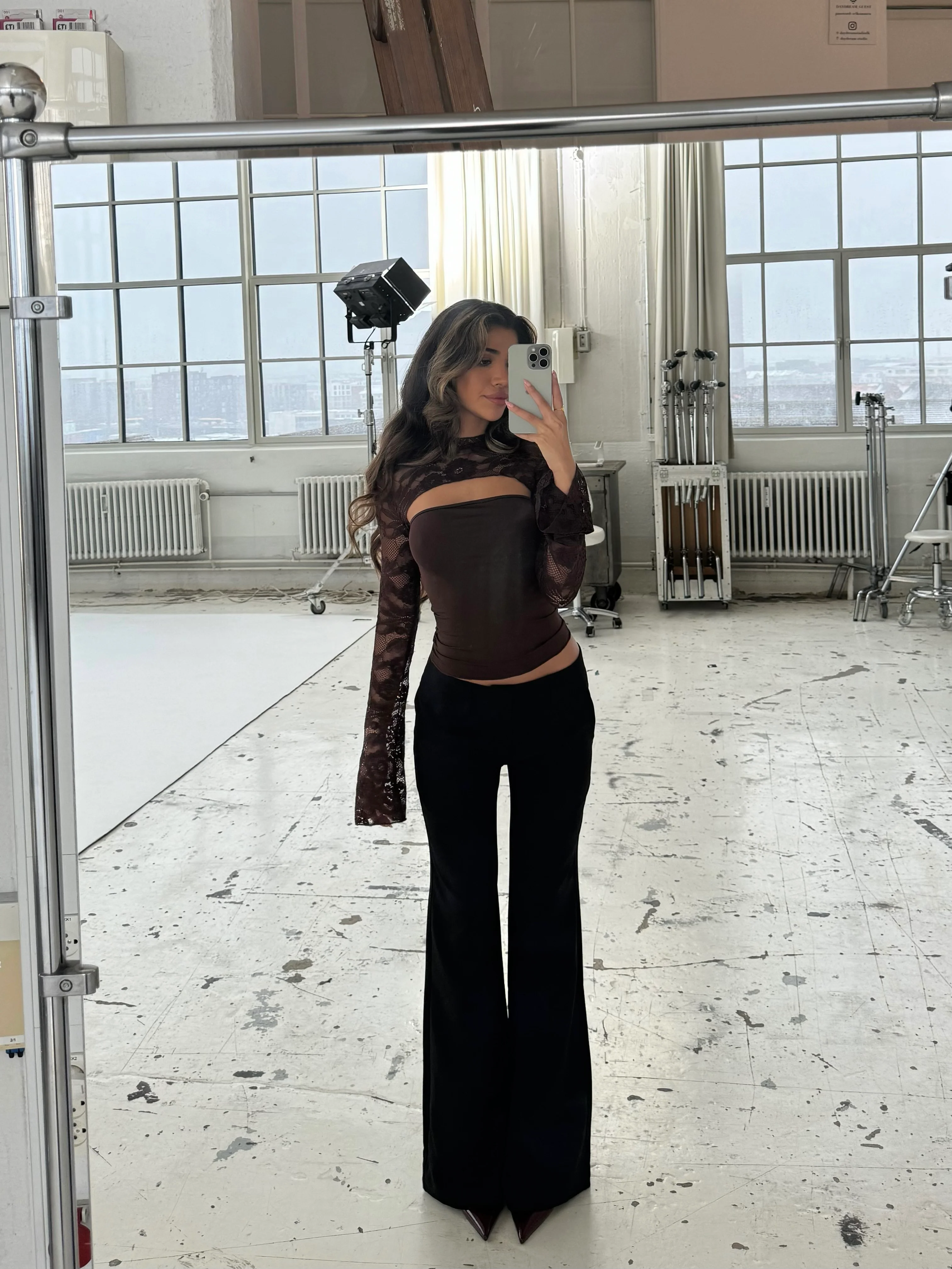 Livia low waist hosen - schwarz - Image 3