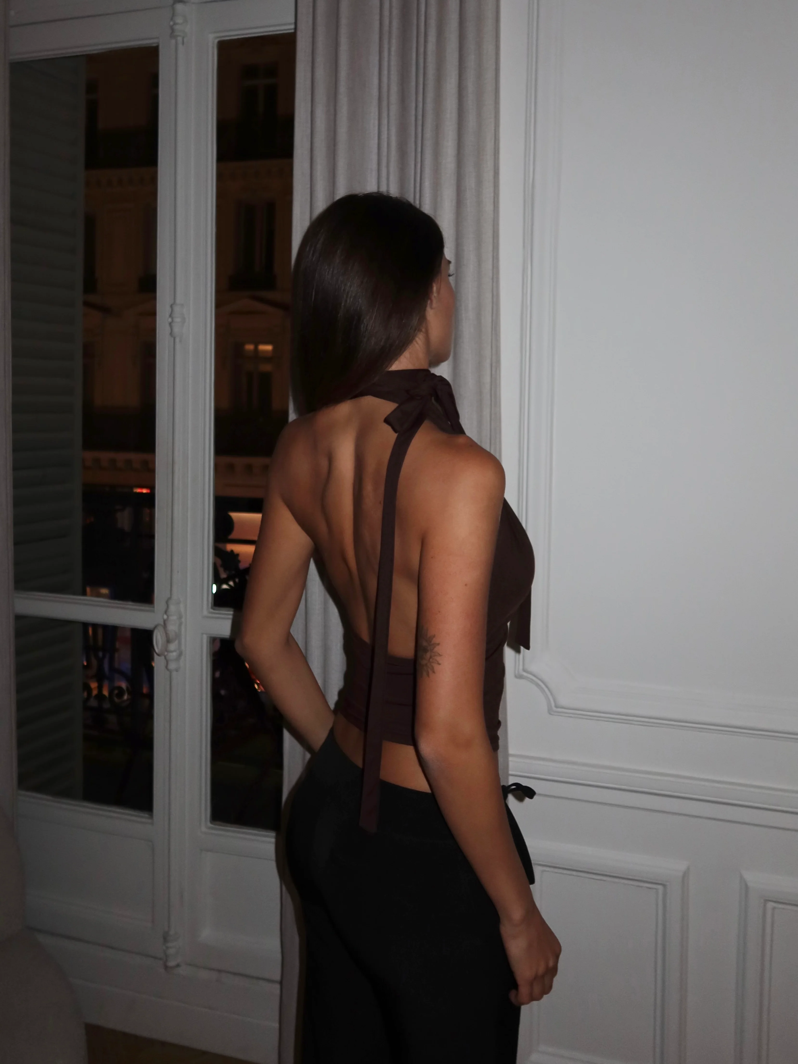 Mila Multi Top – Dunkelbraun - Image 7
